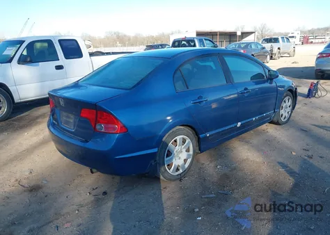 2007 Honda Civic Lx из США, поврежденный, VIN 1HGFA16547L054119
